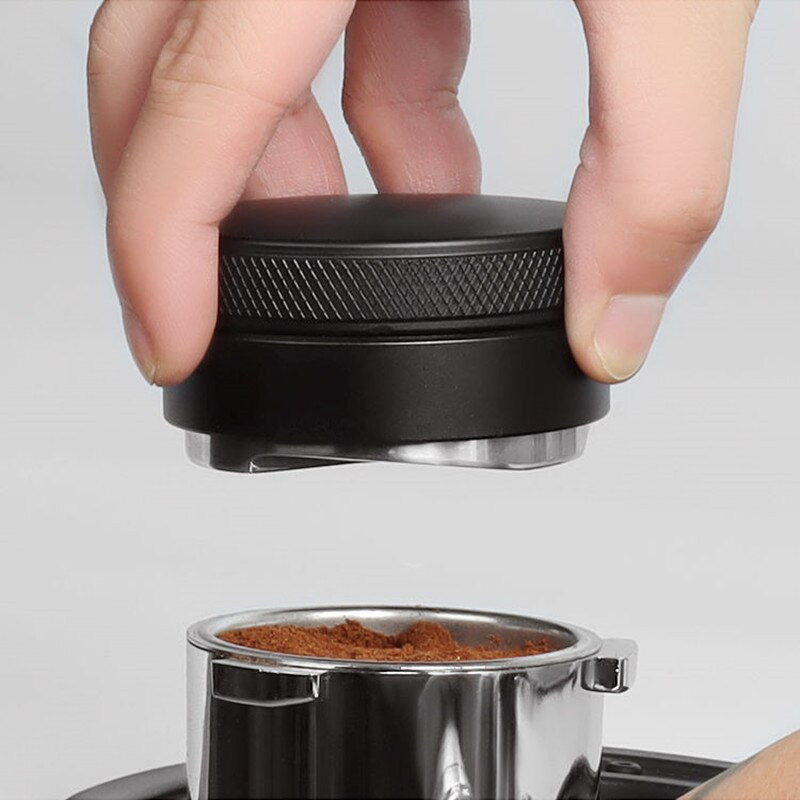 Kávéadagoló rozsdamentes acél espresso szabotázs állítható mélységű kávéprés/kiegyenlítő/nyomógép/kávészerszám