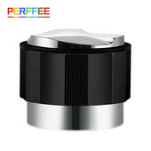 58 mm dviejų galvučių skirstytuvo lygintuvas Kalibruotas espreso tampero slėgio plokščias kavos paskirstymo įrankis nerūdijančio plieno pagrindas