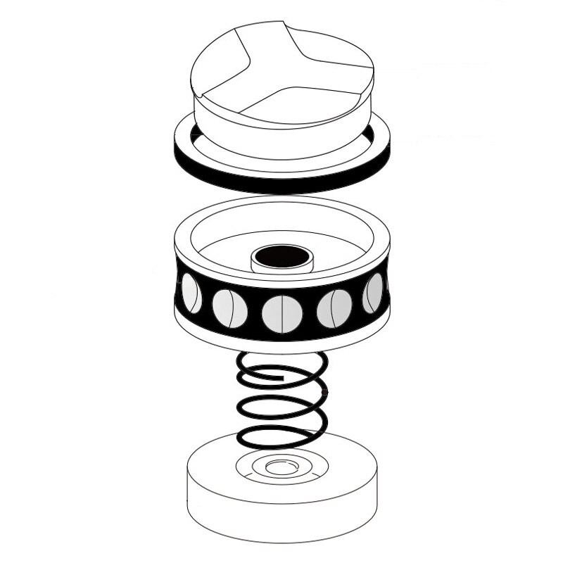 58 mm dviejų galvučių skirstytuvo lygintuvas Kalibruotas espreso tampero slėgio plokščias kavos paskirstymo įrankis nerūdijančio plieno pagrindas