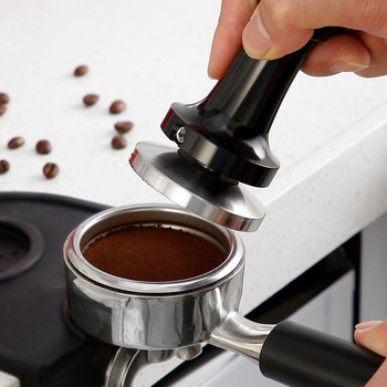 51/53/58 χιλιοστά βαθμονομημένη πίεση παραβίασης ρυθμιζόμενη σταθερή 304 από ανοξείδωτο χάλυβα σταθερής πίεσης Coffee Tamper Εργαλεία καφέ