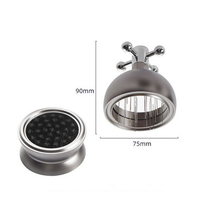 Rozsdamentes acél tűs kávé szabotázs 51mm/53mm/58mm kávészabotázs elosztó szintező szerszám tű típusú kávépor elosztó