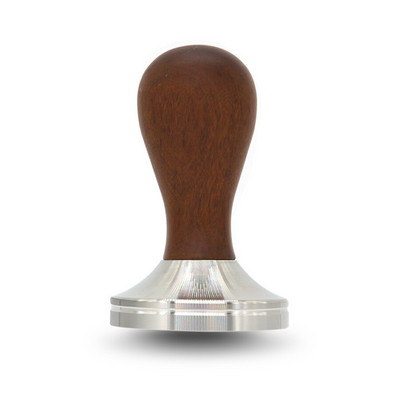 51/53/58/58,35 mm kávé szabotázs 304 rozsdamentes acél vörös szantálfa nyél szabotázs eszpresszó por kávétartozékok Barista számára