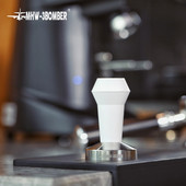 Kávé szabotázs 51 mm 53 mm 58 mm espresso szabotázs rozsdamentes acél lapos aljú barista döngölő szerszámok eszpresszófőző tartozékok