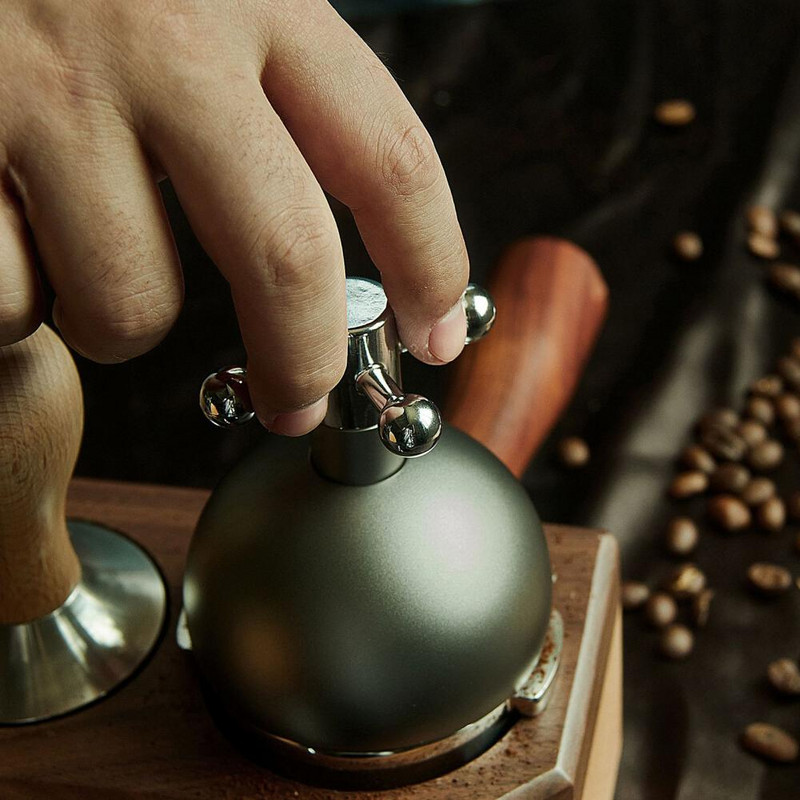 Coffee Tamper Food minőségű, rozsdaálló, rozsdamentes acél Coffee Latte Tamper adagolótűk otthonra