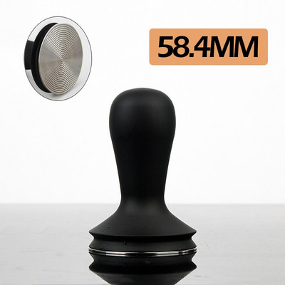 51 mm/53 mm/58,4 mm/5835 mm/58,5 mm kávészabotázs elosztó rozsdamentes acél, lapos bázisú porkalapács kávétartozékok Barista szerszám