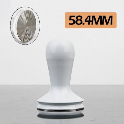 51 mm/53 mm/58,4 mm/5835 mm/58,5 mm kávészabotázs elosztó rozsdamentes acél, lapos bázisú porkalapács kávétartozékok Barista szerszám