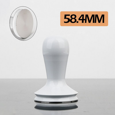51 mm/53 mm/58,4 mm/5835 mm/58,5 mm kávészabotázs elosztó rozsdamentes acél, lapos bázisú porkalapács kávétartozékok Barista szerszám