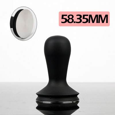 51 mm/53 mm/58,4 mm/5835 mm/58,5 mm kávészabotázs elosztó rozsdamentes acél, lapos bázisú porkalapács kávétartozékok Barista szerszám