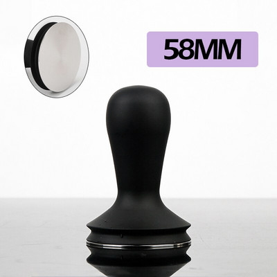 51 mm/53 mm/58,4 mm/5835 mm/58,5 mm kávészabotázs elosztó rozsdamentes acél, lapos bázisú porkalapács kávétartozékok Barista szerszám