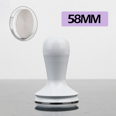 51 mm/53 mm/58,4 mm/5835 mm/58,5 mm kávészabotázs elosztó rozsdamentes acél, lapos bázisú porkalapács kávétartozékok Barista szerszám