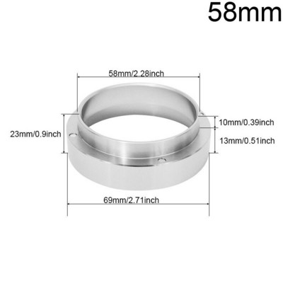 51 mm 53 mm 58 mm rozsdamentes acél Nespresso kávé szabotázs lapos eszpresszó szabotázs fa fogantyú kalapács kávétartozékok