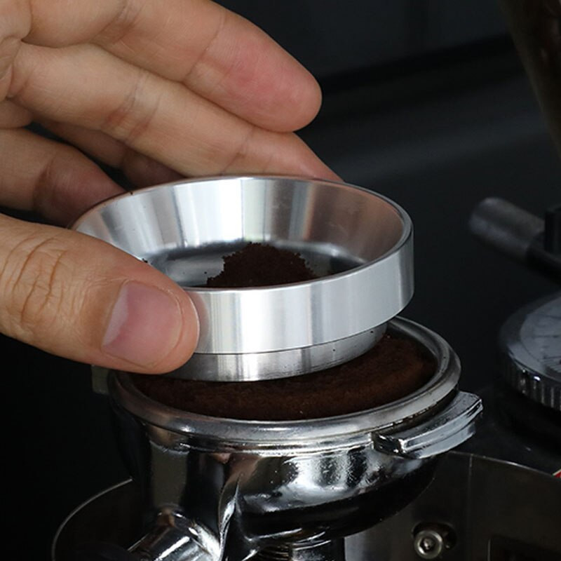 51 mm 53 mm 58 mm rozsdamentes acél Nespresso kávé szabotázs lapos eszpresszó szabotázs fa fogantyú kalapács kávétartozékok