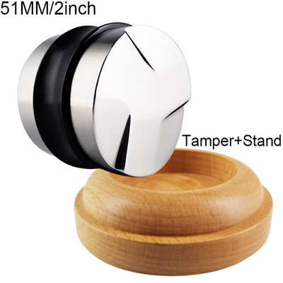 Cafea Tamper Cafe Tamper 51mm 53mm 58mm Stand Presă Espresso Cafea Mașină dublu Covoraș de cafea Ac Accesorii Barista
