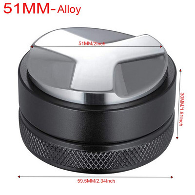 Cafea Tamper Cafe Tamper 51mm 53mm 58mm Stand Presă Espresso Cafea Mașină dublu Covoraș de cafea Ac Accesorii Barista