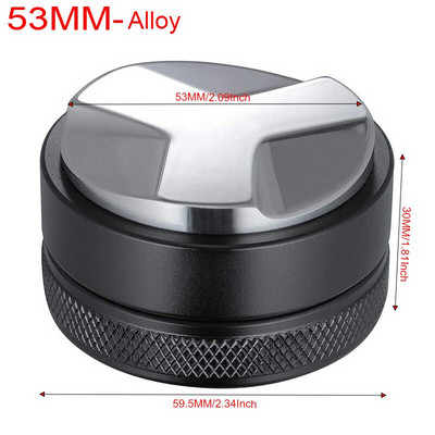 Cafea Tamper Cafe Tamper 51mm 53mm 58mm Stand Presă Espresso Cafea Mașină dublu Covoraș de cafea Ac Accesorii Barista