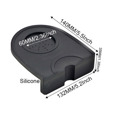 Cafea Tamper Cafe Tamper 51mm 53mm 58mm Stand Presă Espresso Cafea Mașină dublu Covoraș de cafea Ac Accesorii Barista