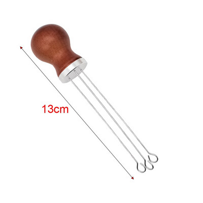 304 rozsdamentes acél kétoldalas, 12 mm-es mélységű, 51 mm-es kávéelosztó/szintező és kézi szabotázs portaszűrők
