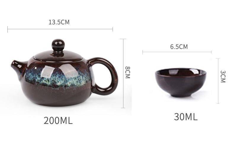 9db szett teáskanna és csésze teáskészlet Kínai teáskészlet porcelán teáskanna készlet Fine Bone China teáscsésze készlet Gongfu teáskészlet Gaiwan