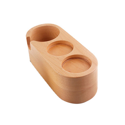 51 mm-es 58 mm-es kézi fa Barista kávé szabotázstartó Tartozékok Latte csúszásmentes irodai szőnyeg állvány Art Pen Home Station
