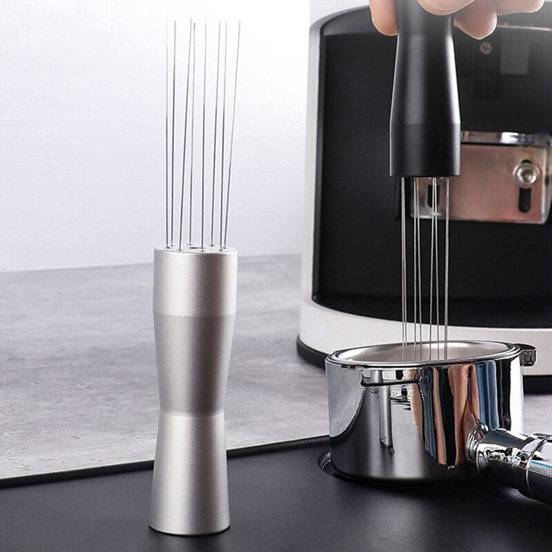 Pulbere de cafea Tamper Distribuitor Instrument de nivelare Agitator de espresso Instrument de agitare Instrument de nivelare Ac Tamper de cafea