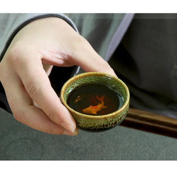 Китайски комплект Керамична глазура Чайник Порцеланов чайник Преносими чаши за чай Чаена церемония Комплекти за чай Подарък за приятел