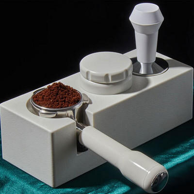 58 mm-es eszpresszó elosztó kávészabotázs portaszűrő állványtartó talp állvány kávészűrő tartó sarok Barista szerszámok