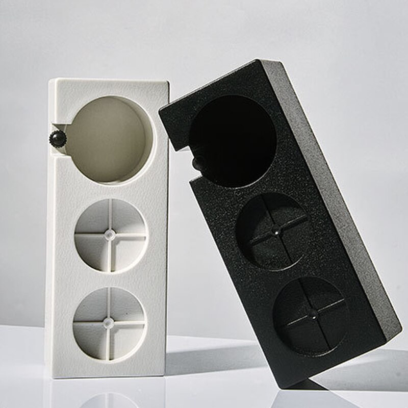 58 mm espreso skirstytuvo kavos tamperis Portafiltro stovo atrama Kavos filtro laikiklio kampas Barista įrankiai