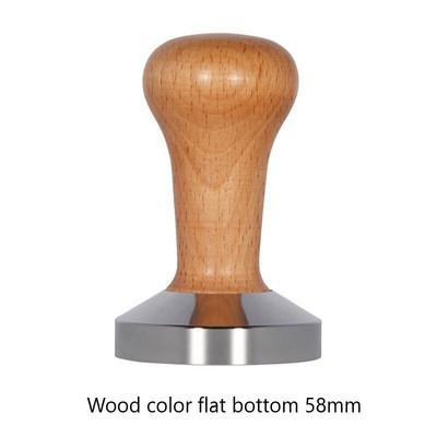 51/53/58 mm-es kávészabotázs 304 rozsdamentes acél professzionális lapos szabotázs eszpresszó eszpresszó kávéfőző tejcsésze adagoló gyűrű