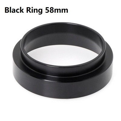 51/53/58 mm-es kávészabotázs 304 rozsdamentes acél professzionális lapos szabotázs eszpresszó eszpresszó kávéfőző tejcsésze adagoló gyűrű