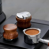 Medinis nerūdijantis plienas 51/53/58 mm kavos miltelių presavimo espreso skirstytuvo lygintuvo įrankis Portafiltrui