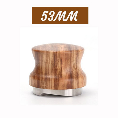 Medinis nerūdijantis plienas 51/53/58 mm kavos miltelių presavimo espreso skirstytuvo lygintuvo įrankis Portafiltrui