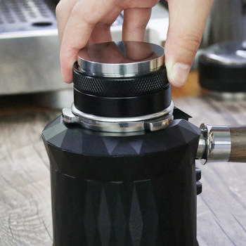 51mm/53mm/58mm Coffee Distributor Tamper Ρυθμιζόμενο Dual Head 2 in 1 Coffee Tamper Tamper Leveler Espresso Coffee Powder Hammer Tamper