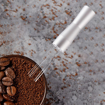 Кафе на прах Тампер Разпределител Нивелир Инструмент WDT Бъркалка Еспресо Инструмент за разбъркване Игли от неръждаема стомана
