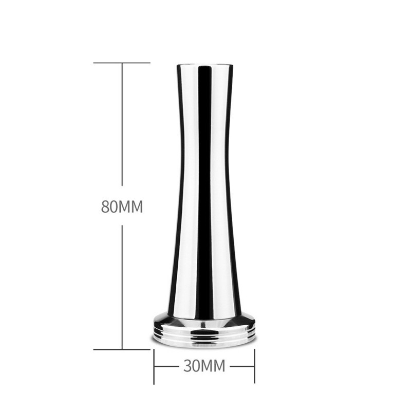1db 24mm/30mm/41mm rozsdamentes sAcél kávékapszula szűrőpor présrúd kávészabotázspor kalapács kávéfőző szerszám