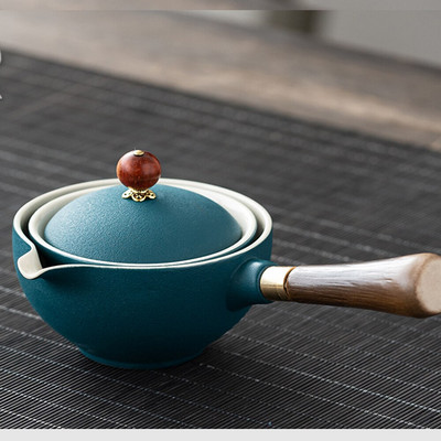 Nešiojamas Lazy Kung Fu arbatos rinkinys Arbatos puodelis Arbatinukas 360 Automatinis verpimas Kūrybinis arbatos gaminimo arbatos rinkinys Kiniškos arbatos ceremonijos dovana