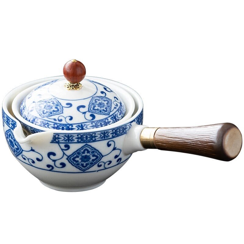 Nešiojamas Lazy Kung Fu arbatos rinkinys Arbatos puodelis Arbatinukas 360 Automatinis verpimas Kūrybinis arbatos gaminimo arbatos rinkinys Kiniškos arbatos ceremonijos dovana