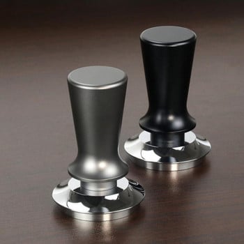 51/53/58mm Coffee Tamper Powder Elastic Powder Pressure Stainless Steel Calibrated Coffee Machine Handle Filling Hammer Tampers