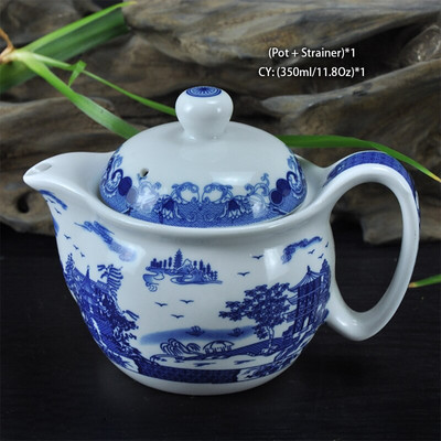 Kínai kerámia teáskészlet Kung Fu porcelán teás csésze edénykészlet Sárkány teáskanna teáscsésze Kungfu teaset Puer Oolong teaszertartási teáskészlet