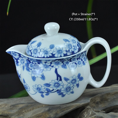 Kínai kerámia teáskészlet Kung Fu porcelán teás csésze edénykészlet Sárkány teáskanna teáscsésze Kungfu teaset Puer Oolong teaszertartási teáskészlet