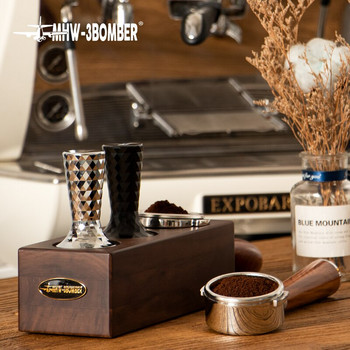Coffee Tamper 58mm Espresso Tamper 58mm Βάση από ανοξείδωτο χάλυβα Barista Tamping Tools Πρέσα καφέ