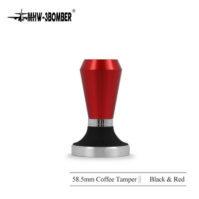 Kávé szabotázs 58 mm espresso szabotázs rozsdamentes acél lapos talp Barista kávéprés eszpresszó kávéfőző tartozékok