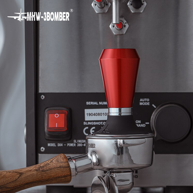 Kávé szabotázs 58 mm espresso szabotázs rozsdamentes acél lapos talp Barista kávéprés eszpresszó kávéfőző tartozékok