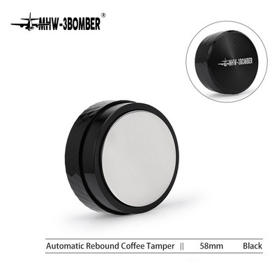 Espresso szabotázs 58 mm kávé szabotázs 58 mm automatikus visszapattanó állandó nyomású rozsdamentes acél lapos talp