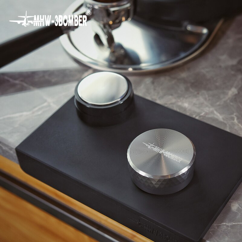 Espresso szabotázs 58 mm kávé szabotázs 58 mm automatikus visszapattanó állandó nyomású rozsdamentes acél lapos talp