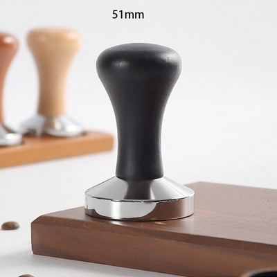 51/53/58mm Kávészabotázs Kalibrált Nyomás Szabotázs Kávépor Kalapács 304 Rozsdamentes acél alapú eszpresszó kávétartozékok