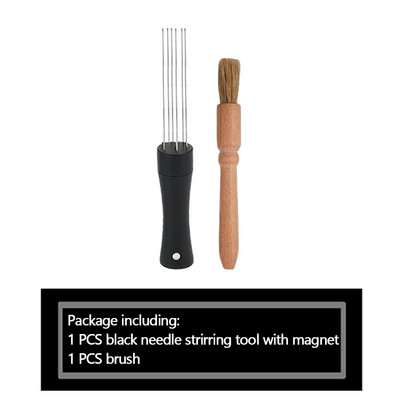 304 rozsdamentes acél tű típusú kávépor, elosztó kávé szabotázselosztó kiegyenlítő szerszám tű kávé szabotázsiroda