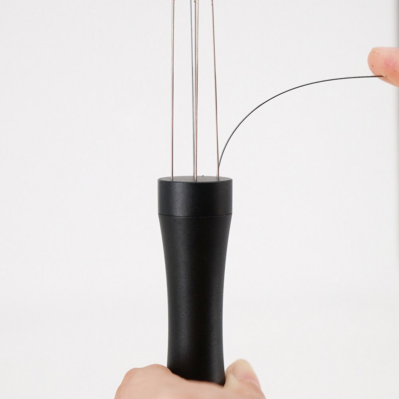 304 rozsdamentes acél tű típusú kávépor, elosztó kávé szabotázselosztó kiegyenlítő szerszám tű kávé szabotázsiroda