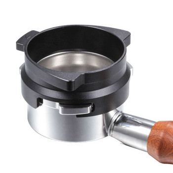Пръстен за дозиране на кафе 54 мм Въртяща се набивка на кафе Аксесоари Приемник за варене на алуминиев прах Инструмент за еспресо Breville 8 Series