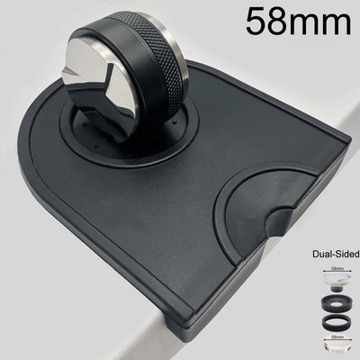 Bevonat nélküli tömör 304 rozsdamentes acél 51 mm/53 mm/58 mm kétoldalas kávé szabotázs, eszpresszó szabotázs, 3 ferde lejtős és lapos alap