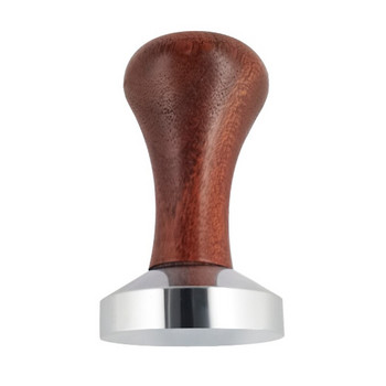 Coffee Tamper Barista Espresso 51mm 53mm 58mm Flat Press Tampers Base With Silicone Mat Dosing Ring Powder Cup